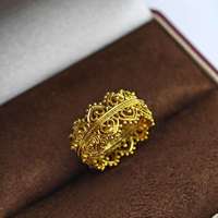 UM JEWELRY - Anneaux tendance en cuivre pur avec zircon - Design minimaliste et élégant - Certifié NGTC - Utilisation quotidienne - Unisexe - Personnalisable