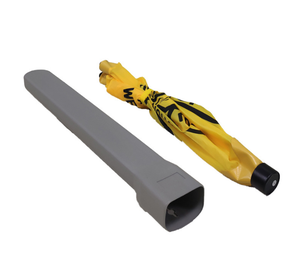 Venta al por mayor de tela de nailon amarillo advertencia peligro resbaladizo señalización de seguridad cono práctico trípode emergente de 3 lados suelo húmedo cono de señal de precaución - Product Image 3