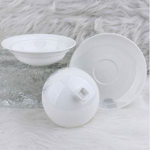 Vaisselle en porcelaine en gros pour usine : Tasses à café modernes en porcelaine blanche, autres articles de vaisselle pour hôtels et restaurants - Product Image 6