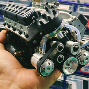 Detailliertes Motormodell, pädagogisches Technik-Motormodell-Spielzeug für Erwachsene, Kinder, Bastler und Sammler - Product Image 1