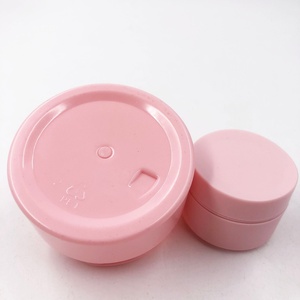 Matte Pink Color 100 ml Pet <b>Jars</b> Custom Silkscreen Print <b>Empty</b> Pet <b>Jar</b> for Cream Lotion Hair Cosmetics Containers and Packaging - Product Image 3