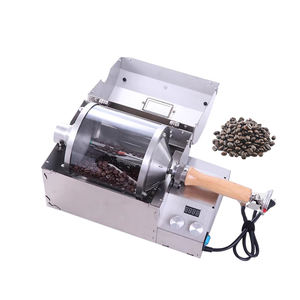 Torréfacteur à tambour en verre de haute qualité 100-400g, machine à torréfier le café et le cacao en acier inoxydable - Product Image 2