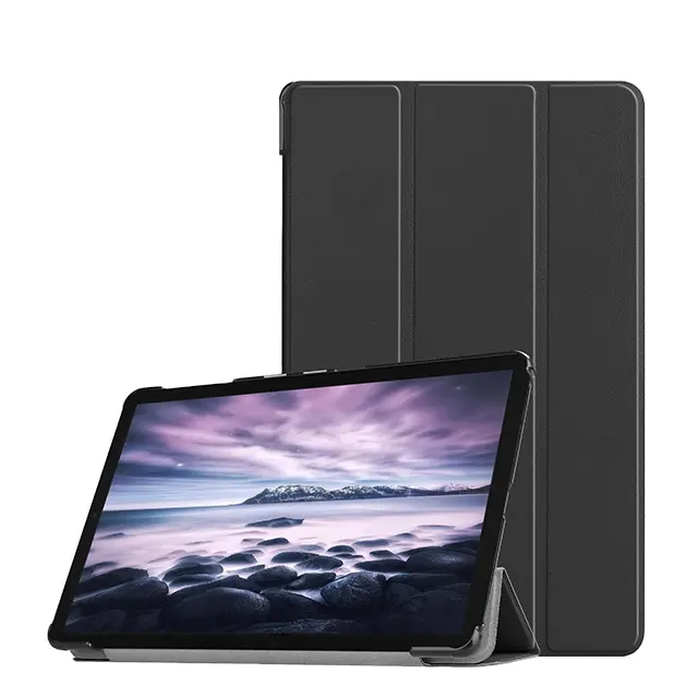 CYKE T590/T595 Thông Minh Book Tablet Trường Hợp PU Leather Lật Trifold Bìa Cho Samsung Galaxy Tab A2 10.5 2018 Tablet Bìa