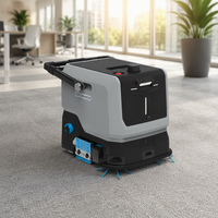 Robot autonome de nettoyage de sols commerciaux TN10, 3-en-1 : balayage, lavage et séchage pour usine, supermarché, entrepôt