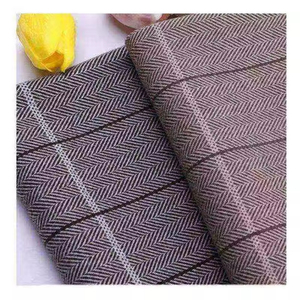 2025 mới đến tùy chỉnh bán buôn 280gsm polyesterrayon kẻ sọc vải dệt kim Jacquard t/r kẻ sọc Seta vải - Product Image 1