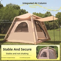 Tente gonflable SYNC pour le camping en plein air, pas de montage requis, pliable, portable, en tissu Oxford, modèle imperméable 2000-3000 mm