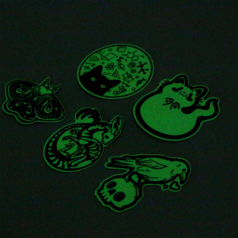 Custom Luminous Sticker Die Cut Kids