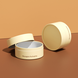 Tube en carton kraft de qualité alimentaire EC1935/2004 pour emballage de gâteaux et desserts, boîte cylindrique de luxe pour cheesecake - Product Image 4