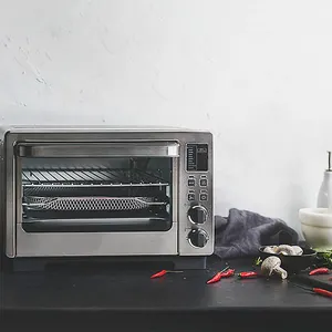 Welon — four, grill portatif à affichage numérique, 60 w, Mini four électrique à Convection pour puces