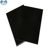 2025 nouvelle feuille décorative acrylique plexiglas dichroïque panneau de douche noir personnalisé feuille acrylique