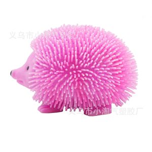 Needoh Fuzzy <b>Hedgehog</b> Squishy <b>Toy</b> Soft TPR Stress Relief Ball Cute Animal Shape Squeeze <b>Toy</b> for Kids Adults Anxiety Calming - Product Image 4