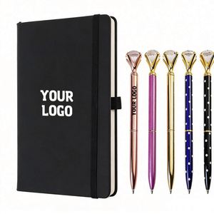 Stylo bille en métal Ys89 avec logo personnalisé imprimé, couronne en cristal, cadeau d'entreprise, stylo à bille avec diamant en cristal - Product Image 1
