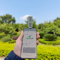 Récepteur RTK Android haute précision avec antenne spirale externe pour la topographie et la collecte de données SIG sur le terrain
