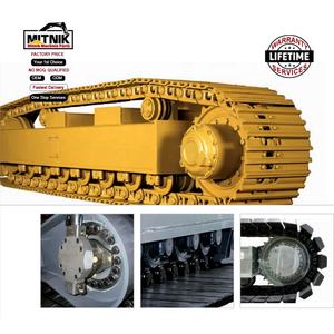 Rangka samping jalur baja ekskavator 10T <span class=keywords><strong>20T</strong></span> 30T, suku cadang mesin konstruksi - Product Image 5