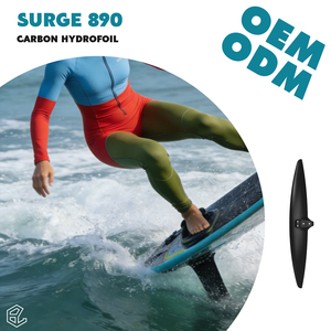 กระดานไฮโดรฟอยล์ Axis Surge 890 คาร์บอนมาสต์วิง สำหรับทะเลสาบและแม่น้ำ พร้อมสีและโลโก้ที่ปรับแต่งได้ โครงสร้างคาร์บอนไฟเบอร์ Surge 890 - Product Image 4