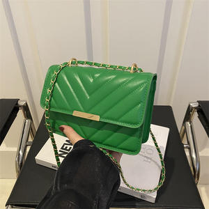 2025กระเป๋าสี่เหลี่ยมสะพายไหล่หนัง PU สำหรับผู้หญิงหรูหรา, กระเป๋าสะพายพาดลำตัวสไตล์วินเทจ - Product Image 5