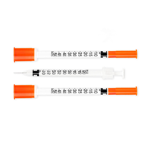 Jeringas de 30g, 1ml, 0.5ml, 0.3ml y 1ml con Agujas Desechables, <span class=keywords><strong>Jeringa</strong></span> de <span class=keywords><strong>Insulina</strong></span> Desechable de 8mm, Apta para Animales - Product Image 5