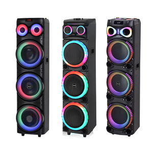 JBA Portable Subwoofer <b>Speaker</b> 3060W LED Lighting Outdoor Karaoke <b>USB</b> TF Card Support - Product Image 1