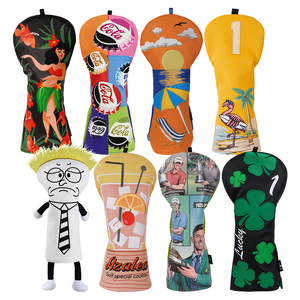 Nouvelles Housses de Club de Golf Personnalisées Broderie Grande Taille Design Original pour <span class=keywords><strong>Driver</strong></span> de Golf - Product Image 1
