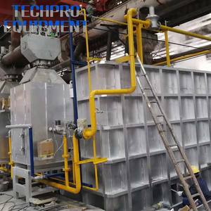 Four à induction 30T personnalisable Combustion régénérative alimentée au gaz naturel pour la fusion de ferraille d'aluminium - Product Image 5