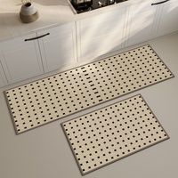 Tapis de cuisine moderne en boue de diatomée, lavable en machine, séchage rapide, super absorbant, avec dos antidérapant en caoutchouc pour usage domestique et en cuisine