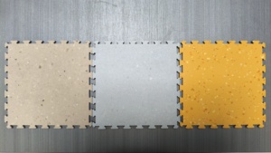 Dalles de sol en PVC à emboîtement sans adhésif, <span class=keywords><strong>carrelage</strong></span> à joint invisible pour atelier industriel, décoration intérieure familiale - Product Image 3