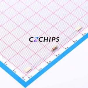 CR1/4W-1M3 5%-ST52 <b>Through</b>-<b>Hole</b> <b>Resistor</b> <b>Through</b> <b>hole</b> Component (THT),D2.7xL6.2mm Carbon Film 1.3MOhm 5% 250V - Product Image 2