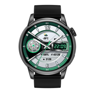 DF H11 Nouvelle montre connectée avec surveillance de la santé, NFC, ECG, pompe à air intégrée pour la mesure de la pression artérielle, écran AMOLED - Product Image 1