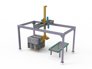 Apilador de Adoquines de Alta Eficiencia, Tipo Vacío, Máquina Automática para Apilar Bloques de Pavimentación de <span class=keywords><strong>Piedra</strong></span> - Product Image 1