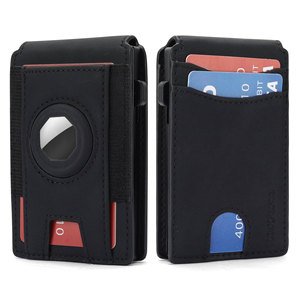 Cross Border <b>Wallet</b> <b>For</b> <b>Men</b> Magnetic Detachable Credit Card Holder <b>Rfid</b> Blocking Airtag Compatible Solid Color Spring 2025 - Product Image 1