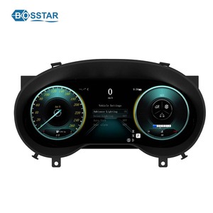 12.<span class=keywords><strong>3</strong></span> pouces voiture LCD tableau de bord cluster numérique jauge d'huile système Linux pour Benz GLA CLA a classe LHD & RHD compteur de vitesse de voiture - Product Image 2