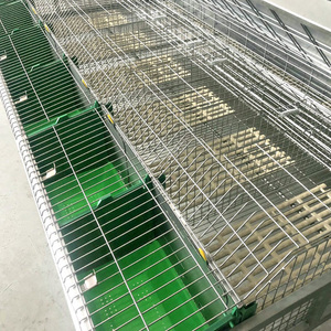 पशु फार्म उपकरण प्रजनन पिंजरे यूरोपीय शैली औद्योगिक मांस खरगोश पिंजरे - Product Image 4