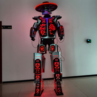 Costumes Robotiques de Cosplay en Gros pour Usine, Grande Taille 2,7m, Réalistes, pour Promotion Commerciale, Salons Professionnels, Danse, LED, Nuit, Personnalisables