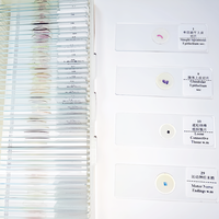 100pcs Set Microscope Prepared Slides Zoology Animal Histology Prepared Slides