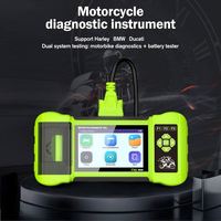 Escáner de Diagnóstico OBD2 Profesional para Motocicletas M300, Herramienta de Análisis de Motor ABS de 12V, Datos en Tiempo Real, Universal, Eliminación de Fallas