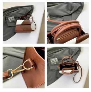 BESTELLA PU Sacs à main de luxe pour femmes, sacs à bandoulière personnalisés de grande taille, doublure en polyester, style portable et tendance - Product Image 3