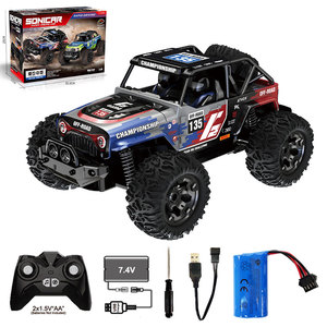 Monster Truck Spanish Stand 500 Ki, Kit de Luces Rosas, Auto RC Todoterreno 8WD para Niños de 4 Años - Product Image 1