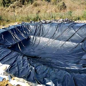 Géomembrane HDPE 340GSM 1mx150m, revêtement pour bassin à poissons, bâche pour tonneau de pluie, fournitures de jardin, récupérateur <span class=keywords><strong>d</strong></span>'<span class=keywords><strong>eau</strong></span>, bassin pour le jardin - Product Image 4
