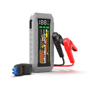 Boltpower Démarreur de saut <span class=keywords><strong>automatique</strong></span> 3000A de pointe, batterie au lithium 20000mAh, pour <span class=keywords><strong>voiture</strong></span> 12V, camion, moto, avec fonction d'éclairage LED - Product Image 2