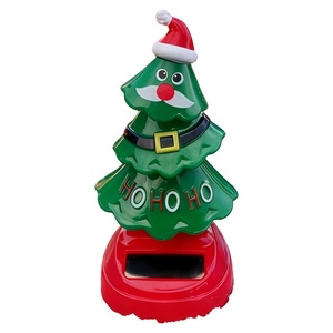 Adorno Navideño para Coche con Energía Solar, Figura Oscilante Automática, Decoración para el Tablero de Navidad, Sin Necesidad de Baterías - Product Image 3