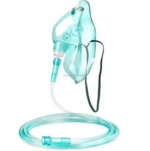 Masker Oksigen Non-rebreathing Massal - Sekali Pakai Kelas Medis |   Ukuran & Logo yang Dapat Disesuaikan |   Bersertifikat CE/ISO untuk Grosir - Product Image 2