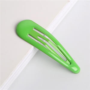 กิ๊บติดผมรูปหยดน้ำสีเมทัลลิกหลากสีสไตล์เกาหลีสำหรับเครื่องประดับผมสีสันสดใสสุดอินเทรนด์-เหลียนโจว - Product Image 5