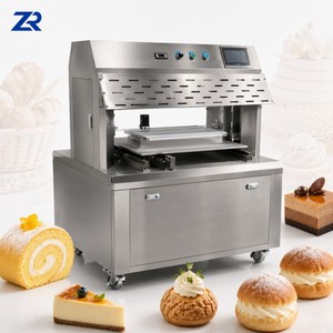Machine de découpe horizontale automatique professionnelle pour pain et gâteaux, avec diviseur de pâtisserie/tarte/couche/gâteau et base de découpe - Product Image 1
