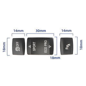 Set di Pulsanti per Sensore Radar ESP Sport 61319252912 per <span class=keywords><strong>BMW</strong></span> F20 F22 F30 F36 2012-2019, <span class=keywords><strong>Ricambi</strong></span> Interni - Product Image 6
