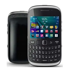 أفضل بيع مصنع مقفلة كامل العرض بسيط GSM شريط المحمول QWERTY هاتف محمول منحنى 9320 لبلاك بيري