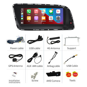 Sistema de Inteligencia Automotriz Stwei de 8.8 Pulgadas y 8 Núcleos con Android 13 y Carplay Inalámbrico para Audi Q5 09-16, Pantalla Multimedia para Automóvil con GPS - Product Image 5