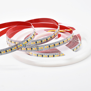 24 В 8 мм 196 светодиодов/м <span class=keywords><strong>Smd</strong></span> 2835 Светодиодная лента светло-красная клейкая Двухцветная светодиодная лента холодный белый и теплый белый для коммерческого использования - Product Image 6