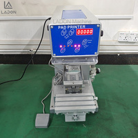 Máquina de tampografía barata de precio bajo, Robot de rodillo de escritorio de 1 Color, impresora automática de almohadilla de tanque para auriculares, suela de zapato, guante de talón
