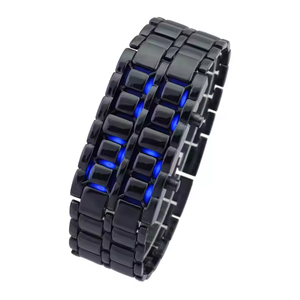 Reloj Retro para hombre con LED de lava creativo único americano europeo, pulsera de acero inoxidable, regalos de negocios promocionales de moda para amantes - Product Image 2