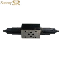 Vanne de décharge hydraulique Vickers DGMC2-3-AT-GW-BT-GW-41, double fonction de décharge, 315 bars, 60 L/min, vanne modulaire SystemStak pour